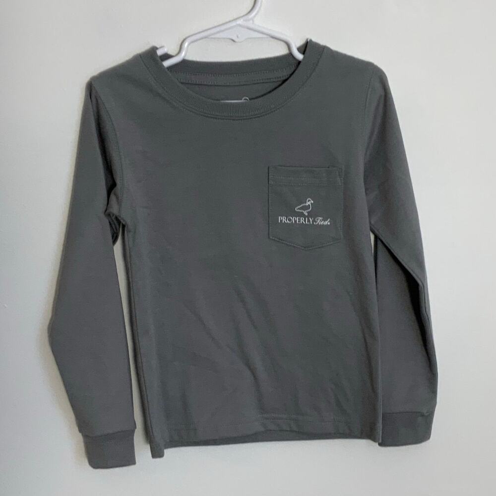 Properly Tied Swoosh Long Sleeve Toddler Shirt NWT size 2T‎